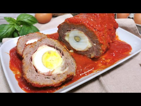 Meatloaf with stuffed sauce