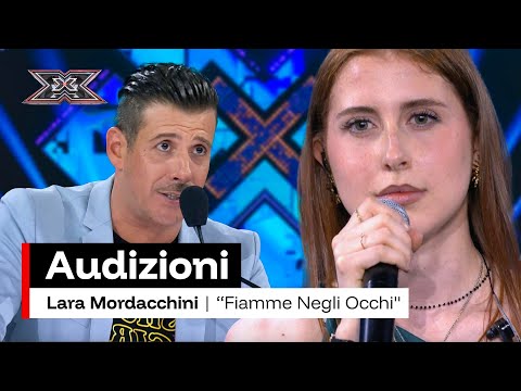 Lara Mordacchini sings "Flames in the Eyes" by Coma_Cose | X Factor 2025 Auditions 1