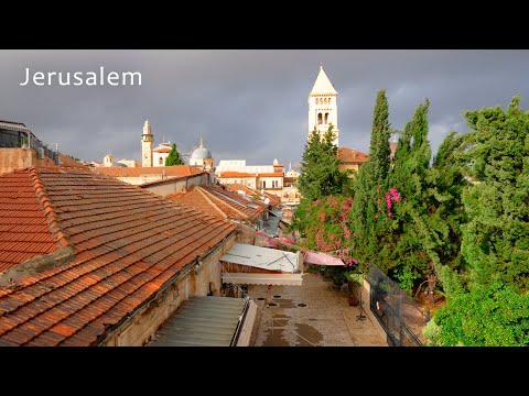 Jerusalem. Exploring Every Corner of the Christian Quarter in the Old City.