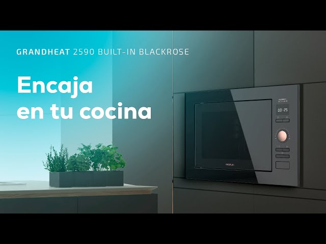 Microondas Cecotec 01402 25 Litros 900W Grill 8 Funções Integrado video