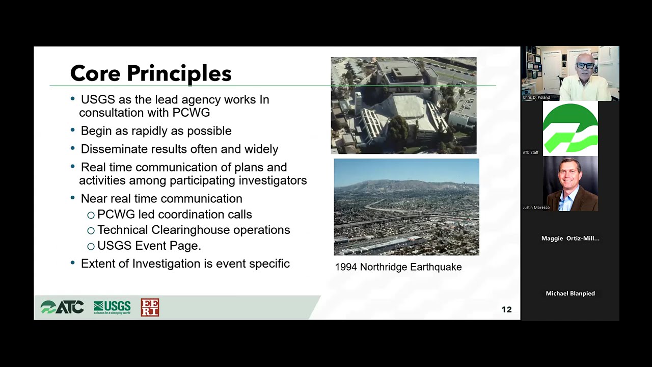 Post-Earthquake Investigations: Coordination, Collaboration, and Participation in NEHRP Activations