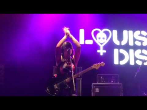Louise Distras at Rebellion 2016