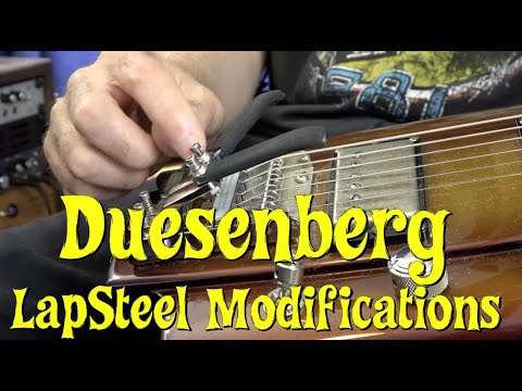 Duesenberg Fairytale LapSteel Modifications
