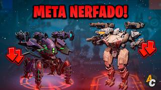 BALANCEAMENTO VAI MUDAR O META do WAR ROBOTS! Buffs, nerfs e mais!