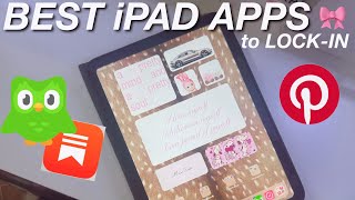 BEST iPAD APPS TO LOCK IN FOR 2026 | Productivity, School, Wellness & Aesthetic Apps