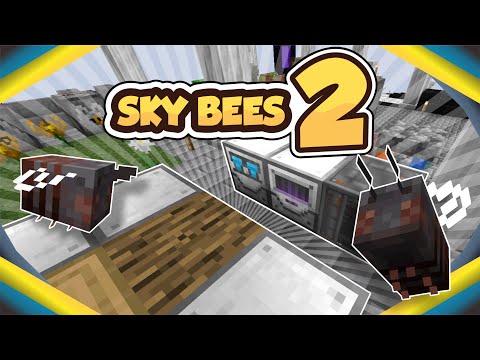 COMEÇANDO NO INDUSTRIAL FOREGOING E AS ABELHAS DE NETHERITE - SKY BEES 2 #20