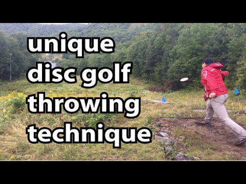 Throwing golf discs- Daredevil Discs