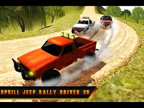 Uphill Jeep Rally Race Driver 3D - iOS/Android Gameplay