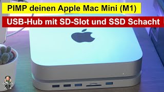 PIMP deinen Mac Mini (M1) - Guter USB-Hub mit SD-Slot und SSD Schacht
