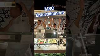 This is Happening Every Night!!! #cruise #msc #travel @msccruisesofficial