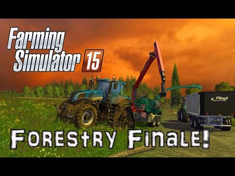 Farming Simulator 15: Forestry Finale - Chainsaws and Woodchip.