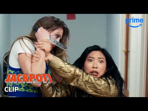 Awkwafina Runs for Her Life