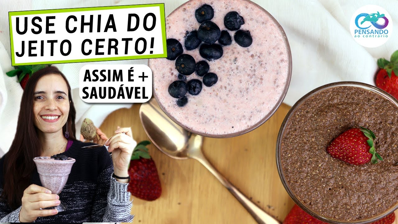 SÓ COMO CHIA ASSIM AGORA! O JEITO CERTO DE USÁ-LA PARA MAIS SAÚDE EM 2 RECEITAS