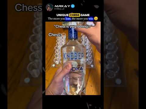 Ever Played Vodka Chess? 🤩
