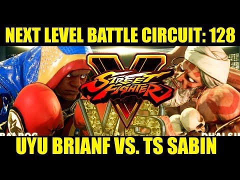 [ NLBC 128 ] - SFV AE - UYU BrianF vs. TS SABIN (1080p/60fps)
