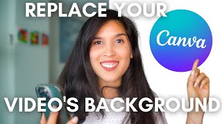 Canva Video Background Remover NO Green Screen needed -CRAZY feature