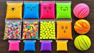 Making Relaxing Slime with Satisfying ASMR Bags and Clay