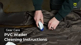 TideWe Gear Care | PVC Wader Cleaning Instructions