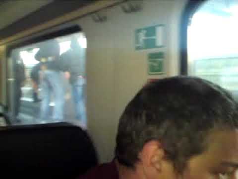 Bfc Dynamo Fans auf den Heimweg nach Berlin am 7.11.09