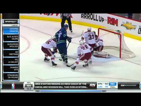 Sportsnet Connected: Canucks Vs Coyotes Game Highlights and Interviews - 3/14/12 [HD]