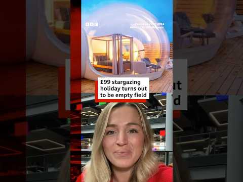 Video | Couple's £99 stargazing break was actually an empty field. #Scam #BBCNews