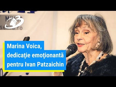 Marina Voica, dedicaţie emoţionantă pentru Ivan Patzaichin: Era un bărbat extraordinar