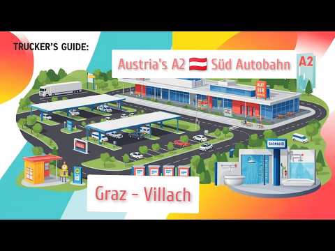 Austria's A2 🇦🇹 Driving the Süd Autobahn with truck, Graz to Villach #europetruckdriver