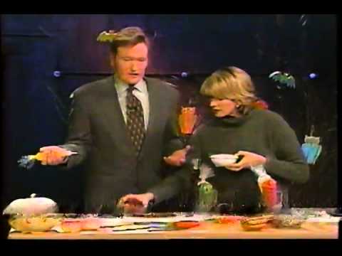 Conan O'Brien & Martha Stewart 'Halloween Cooking! 10/29/97