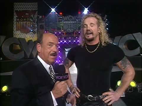 DDP on Outsiders costing him the US Title @ Starrcade 1996. Page implies he will join the NWO! (WCW)