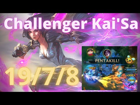 Korean KAISA vs Vayne [ ADC ] Season11 Challenger Korea
