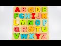 Best Learn ABC Puzzle Preschool Toddler Learning Toy Video