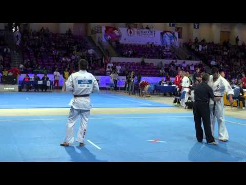 Championnat d'Europe 2015 - Thierry NEBLEZA -1 er combat