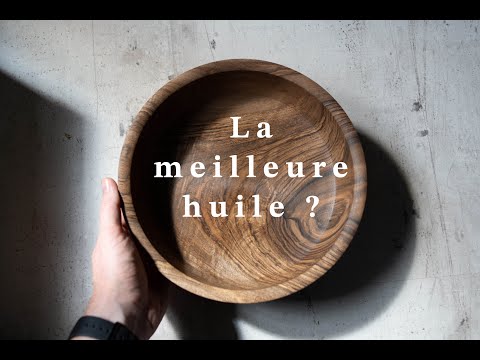 Tournage sur bois : L'huile qui fait tout