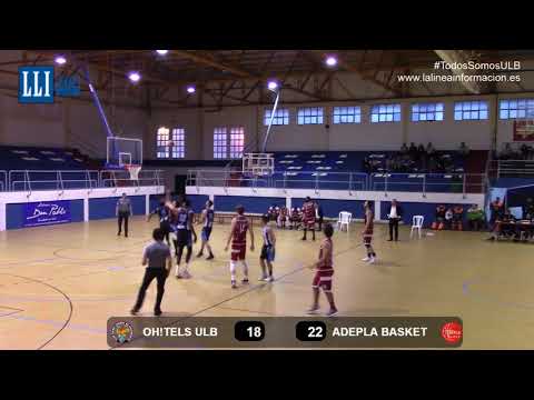 Liga EBA 2017/18 J18 Grupo DB OH!TELS Unión Linense Baloncesto - Adepla Basket 1ª Parte 76-91