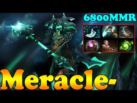 Dota 2 - Meracle- 6800 MMR Plays Outworld Devourer Vol 5 - Ranked Match Gameplay!