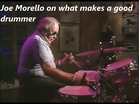 Joe Morello On What Makes A Good Drummer And Drum Solo