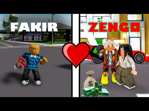 Zengin VS Fakir SOSYAL DENEY! (Roblox Brookhaven 🏡Rp)