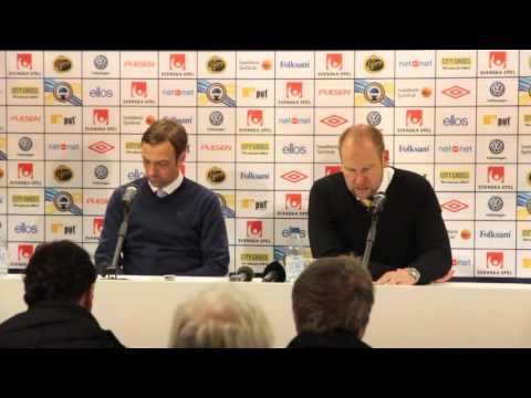 MFFtv: Presskonferensen efter IF Elfsborg - MFF 0-1