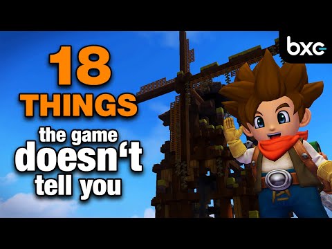 18 THINGS DQB2 DOESN'T TELL YOU | Dragon Quest Builders 2