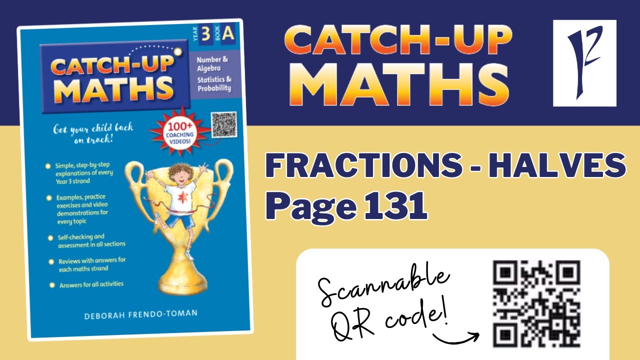[QR CODE] Learn more about Catch-Up Maths 3A!