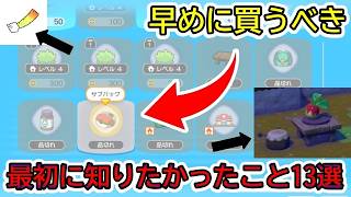 【ぽこあポケモン】最初から知りたかった！序盤攻略を劇的に楽にする必須アイテム・ポケモン、毎日やるべき事など！