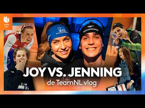 “Het was een mooie dag, tot de start” 😆 | De 3.000m battle ⚔️ Joy Beune en Jenning de Boo  | TeamNL