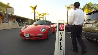 Watch Valet Drivers Hand Off Cars To People Who Don't Own Them