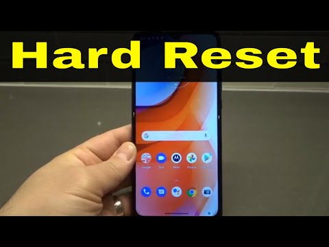 How To Hard Reset A Moto G Play-Easy Tutorial