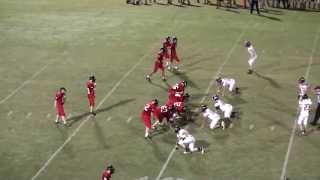 preview picture of video 'LHS Red Devils JV @ Landrum - Pick 6'