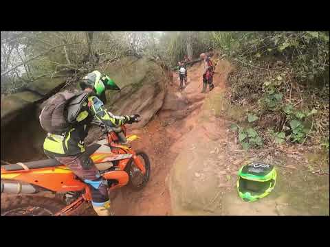 “Encarando o desafio: 1ª trilha difícil em Mineiros do Tietê” Parte 01