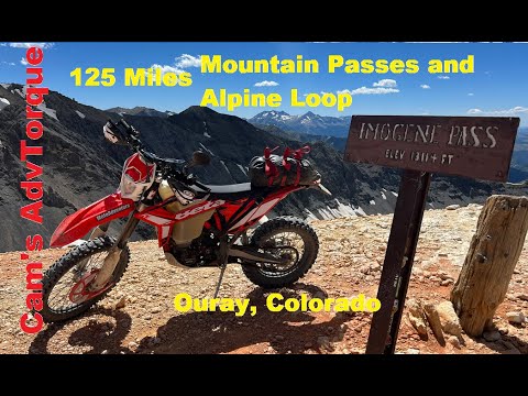 Alpine Loop, Multiple Passes, Ouray Colorado - 125 Miles of Awesome Riding