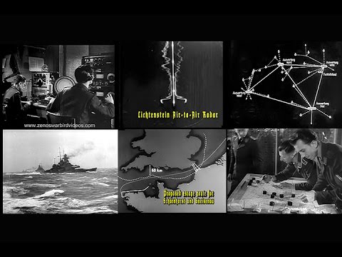 German Radar detection & signals jamming in World War 2 (1944-Restored)