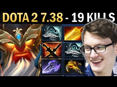 Ember Spirit Gameplay Miracle with 19 Kills and Radiance - Dota 2 7.38