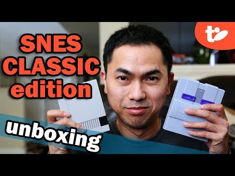 SWEET 16 BIT! SNES Classic Edition Unboxing, Preview & Setup